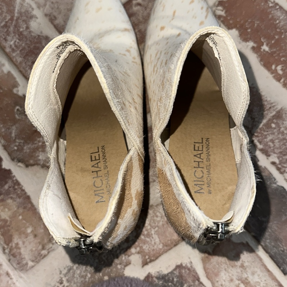 Cow Hide Michael Shannon Booties - Picture 5 of 6